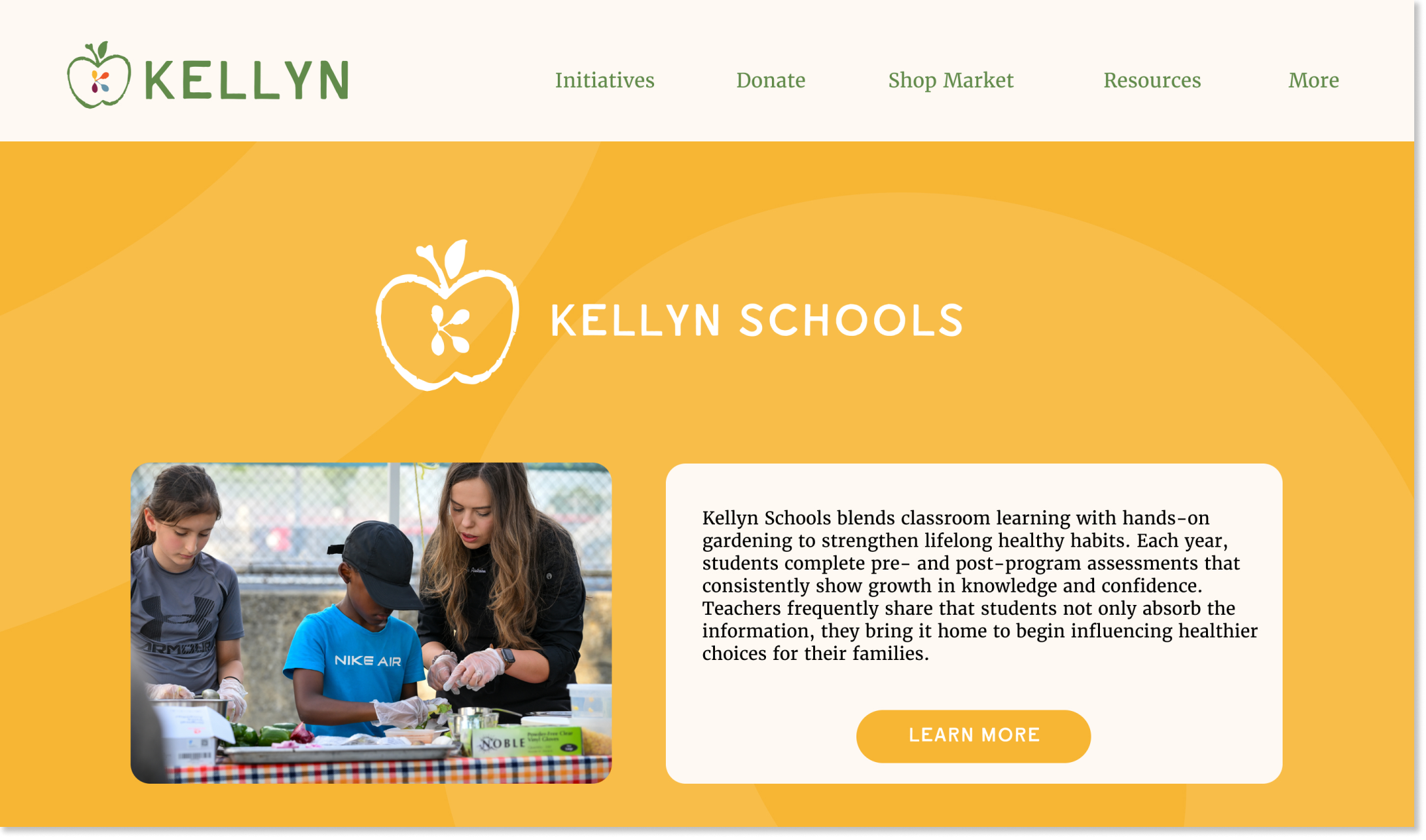 Kellyn webpage example - kellyn schools