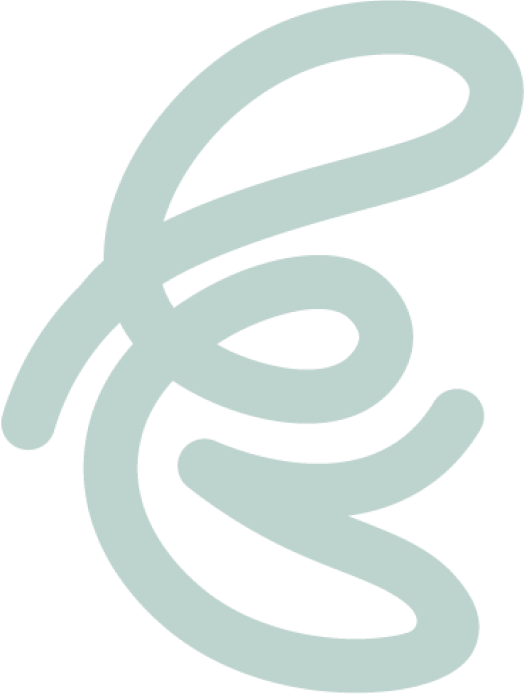 logo - combined cursive b and f